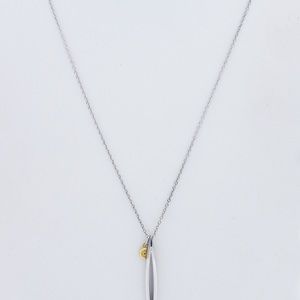 TACORI 925 18K Open Surfboard Pendant Necklace